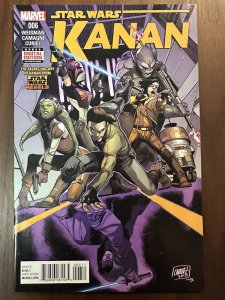 Star Wars Kanan #6 VF/NM 1st Full App Of Sabine Wren & Ezra Bridger(Marvel 2015)