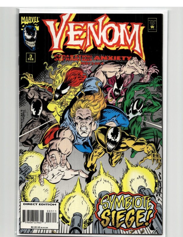 Venom: Separation Anxiety #3 (1995) Venom