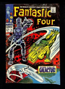 Fantastic Four #74 Galactus and Silver Surfer Appearance!