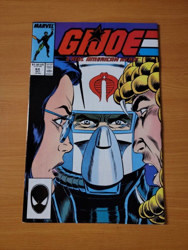 G.I. Joe A Real American Hero #64 Direct Market Edition ~ NEAR MINT NM ~ 1987