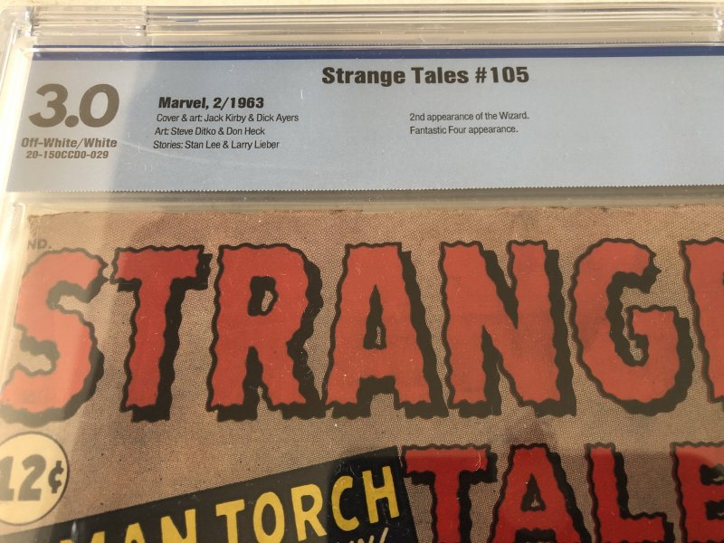 Strange Tales 105, CBCS 3. The Wizard and FF!