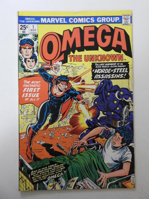 Omega the Unknown #1 (1976) VG Condition! MVS intact! moisture stain