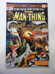 Man-Thing #11 (1974) FN+ Condition indentations fc MVS Intact