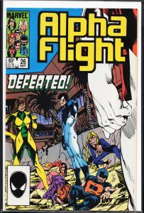 Alpha Flight #26 (1985) Alpha Flight