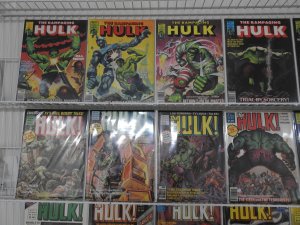 The Rampaging Hulk Magazine Complete Set #1-27 Avg VF Condition!! Beautiful Set!