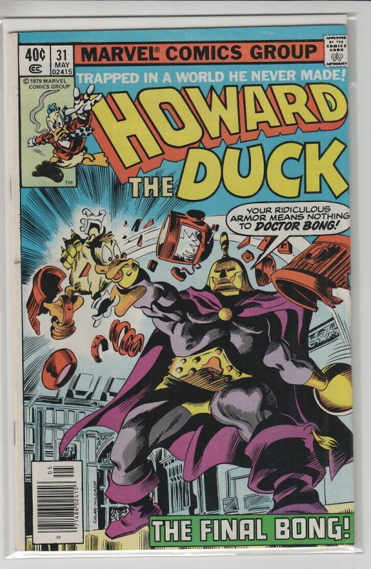 HOWARD THE DUCK (1976 Marvel Comics) #31 VG