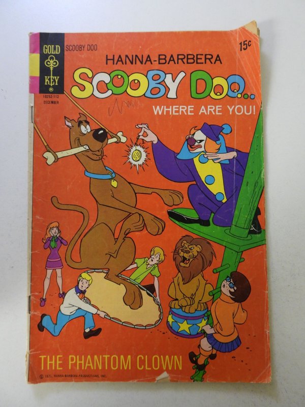 Scooby Doo, Where Are You? #9 (1971) GD+ condition see description