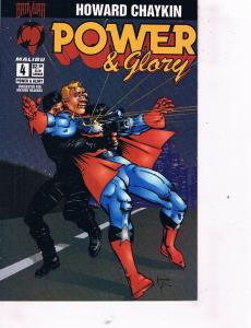 6 Power & Glory Bravura Malibu Comic Books #1 (A&B) + # 1 LTD Edition 2 3 4 TW28