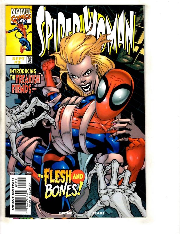 8 Marvel Comics Taskmaster 1 3 (2) 4 Spider-Woman 3 17 Venom 1 Black Cat 1 J308