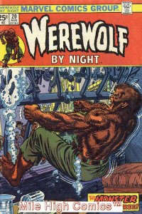 WEREWOLF BY NIGHT (1972 Series) #20 Fine Comics Book