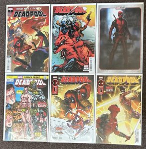 Deadpool #7,8,9,10,11,12 NM Lot Marvel 2025