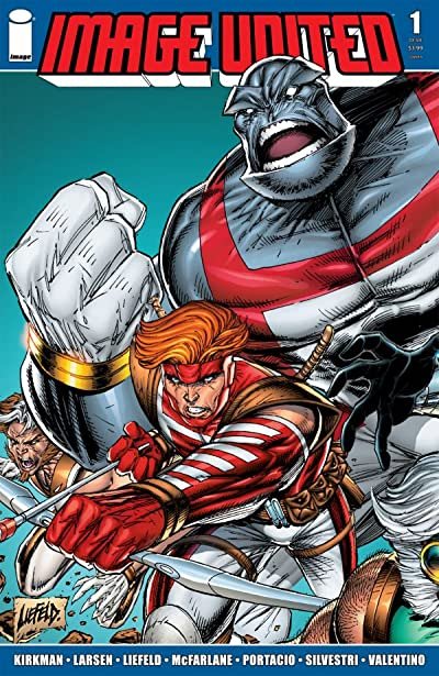 IMAGE UNITED #1 COVERS A & B SET NEAR MINT.