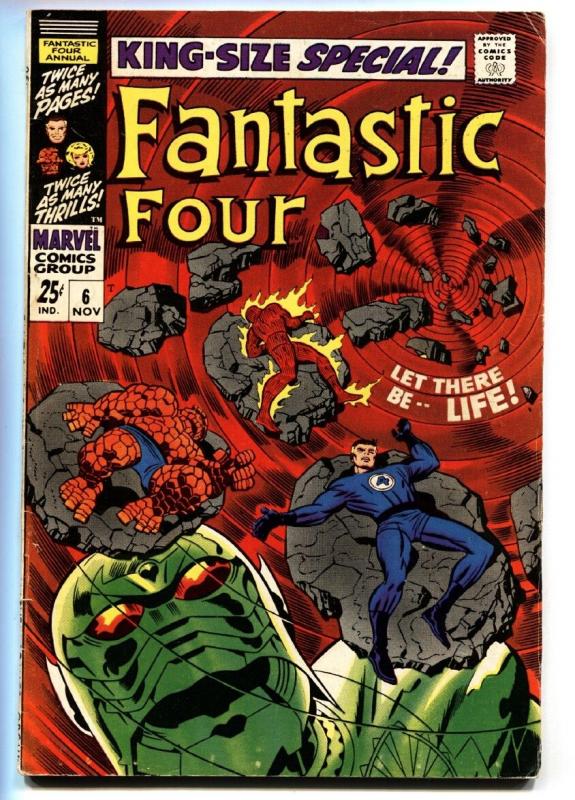 FANTASTIC FOUR ANNUAL #6 1968  1st Annihilus/Franklin Richards