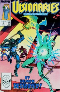 Visionaries #3 GD ; Marvel | low grade comic All Ages Mark Bagley