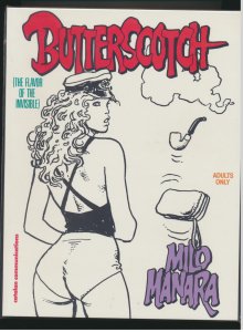 Butterscotch, Milo Manara Graphic Novel, New, 1987 Catalan