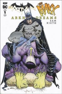 Batman/The Maxx: Arkham Dreams 1-B Sam Kieth Stacked Cover VF/NM