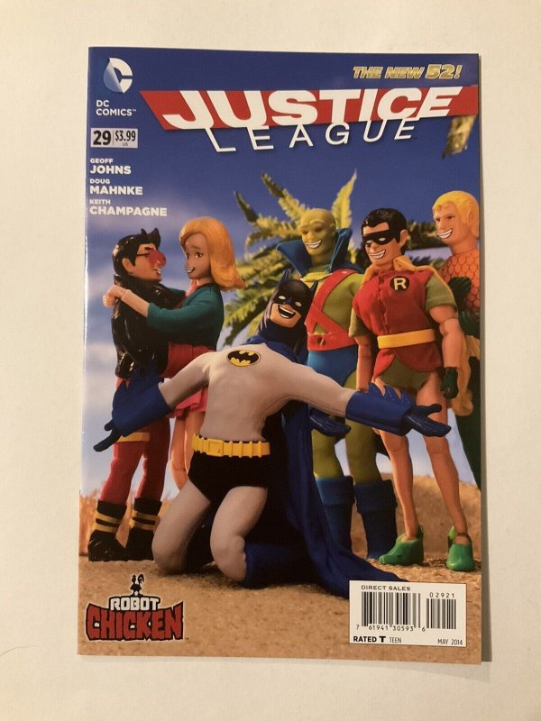Justice League 29 New 52 Variant Near Mint Nm Dc Comics