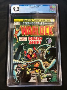 Strange Tales #179 - Jim Starlin Story and Art - CGC 9.2 - 1975