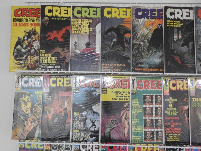 Creepy #1-146 and '68-'72 Annuals Complete Set! Beautiful Fine/VF A...