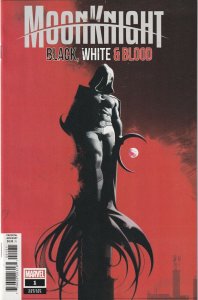 Moon Knight Black White & Blood # 1 Dekal 1:50 Variant Cover NM Marvel [H5]