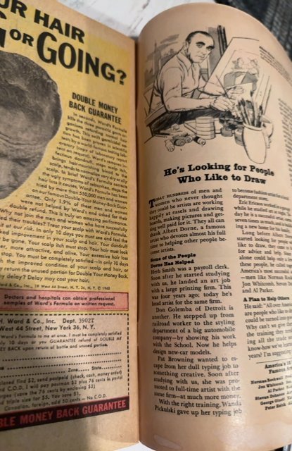 The Amazing Spider-Man #36 (1966)when a meteor falls. Water/moisture staining