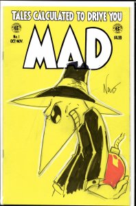 Mad #1 Facsimile Edition Blank Cover (2024) Terror Dept.