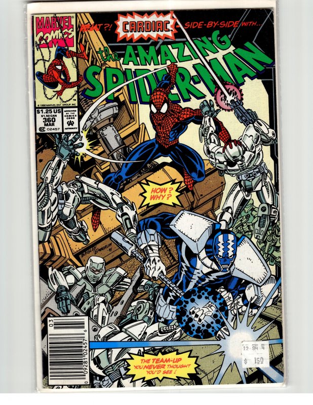 The Amazing Spider-Man #360 (1992) Spider-Man