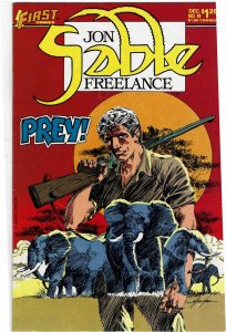 Jon Sable, Freelance #19 (1983 v1) First Comics Mike Grell FN