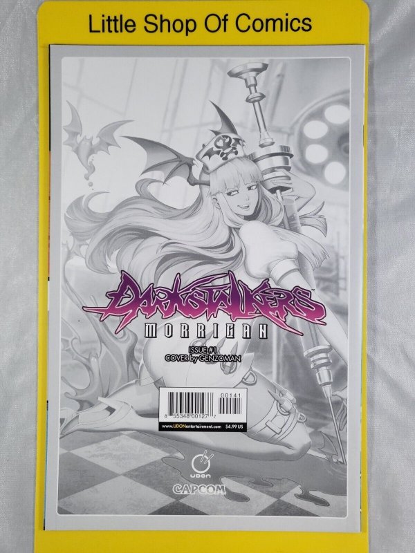 Darkstalkers Morrigan #1 Genzoman 1:5 Variant 2022 Udon