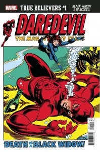 True Believers Black Widow & Daredevil #1 (Marvel, 2020) NM