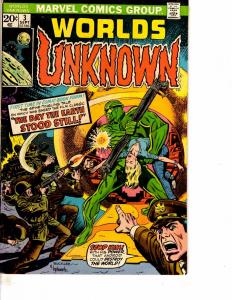 Lot Of 2 Comic Books Marvel Worlds Unknown #3 and Spitfire #1  WT21