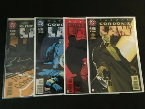 BATMAN: GORDON'S LAW #1, 2, 3, 4 VFNM Condition