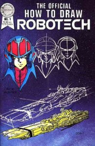 Official How to Draw Robotech #1 VF ; Blackthorne