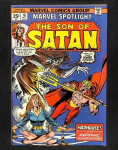Marvel Spotlight #18 Son of Satan!