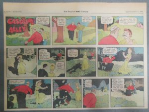 (6) Gasoline Alley Sunday Pages by Frank King from 1943 Size: 11 x 15 inches