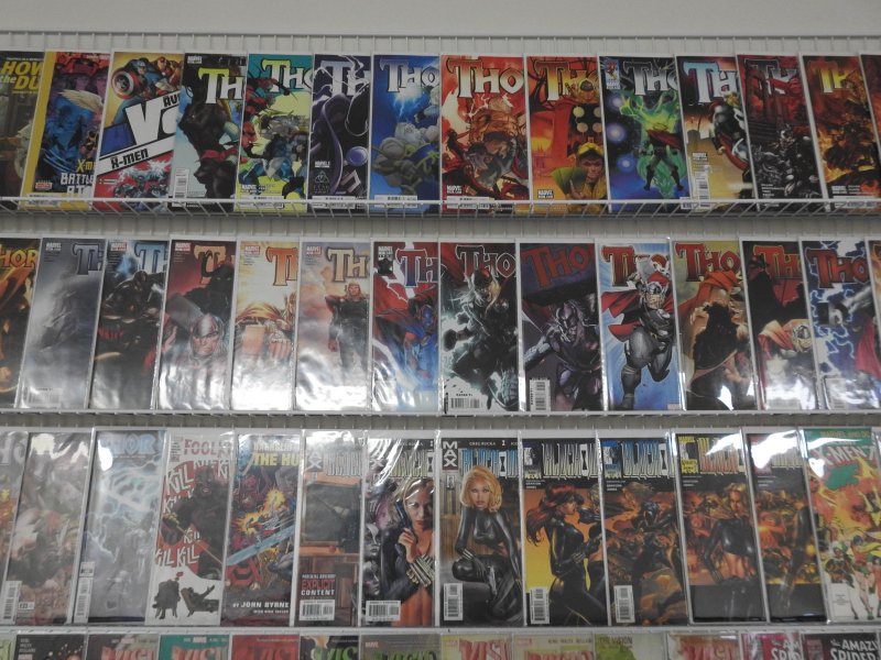 Huge Lot 150+ Comics W/ Thor, Spider-Man, Vision, +More! Avg VF+ Condition!