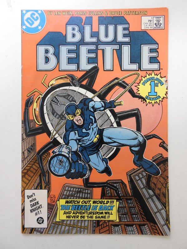 Blue Beetle #1 (1986) Sharp VG+ Condition!