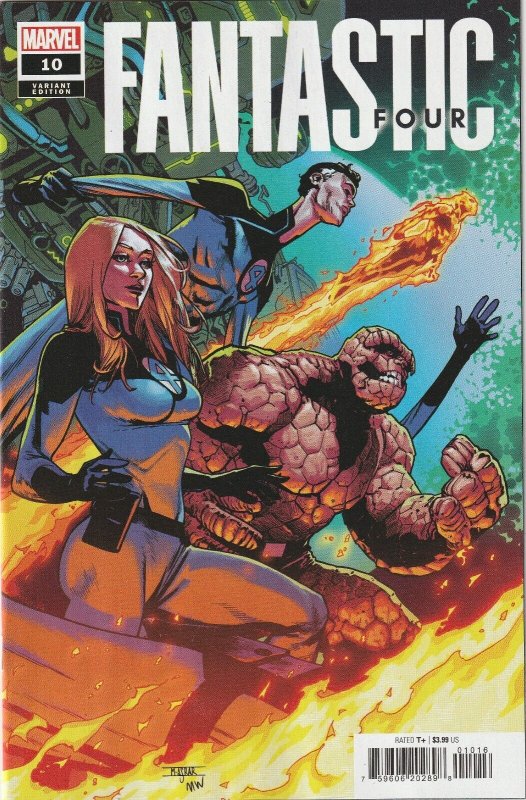 Fantastic Four # 10 Asrar 1:25 Variant Cover NM Marvel 2023 [R2]