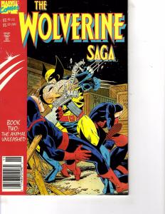 Lot Of 2 Marvel Comic Books Wolverine Save Book One and Book Two ON3