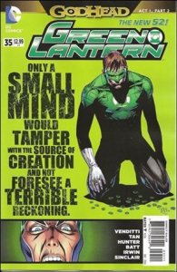 Green Lantern (2011) 35-A Billy Tan Standard Cover FN