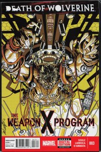 Death of Wolverine: The Weapon X Program #3 (2015) Sharp