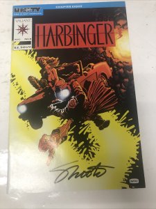 Harbinger (1992) Variant # 8 •Valiant Comics • Signed By Jim Shooter •