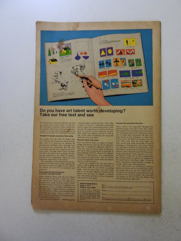 The Incredible Hulk #138 (1971) VG- condition stains front & back cover