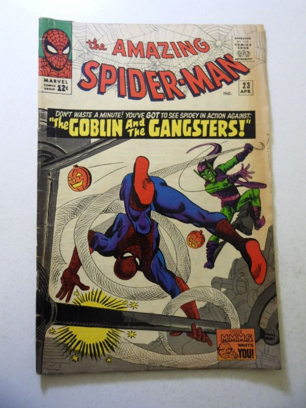 The Amazing Spider-Man #23 (1965) VG Condition moisture stains