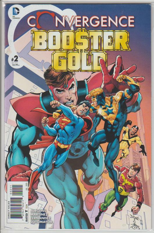 CONVERGENCE BOOSTER GOLD (2015 DC) #2 NM - SUPERMAN