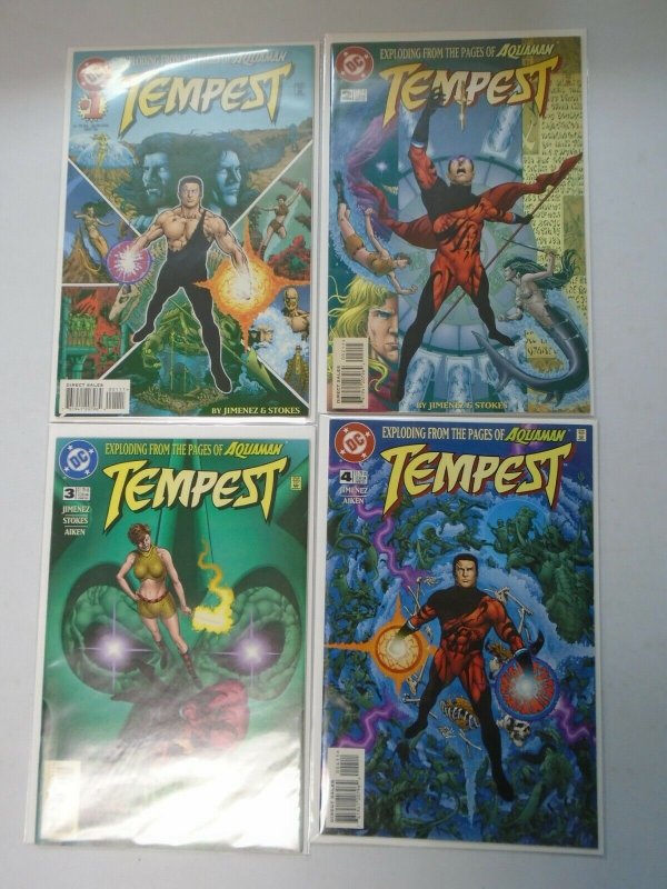 Tempest set:#1-4 8.0 VF (1996 DC)