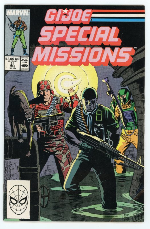 G.I. Joe: Special Missions #21 Larry Hama Herb Trimpe VF-