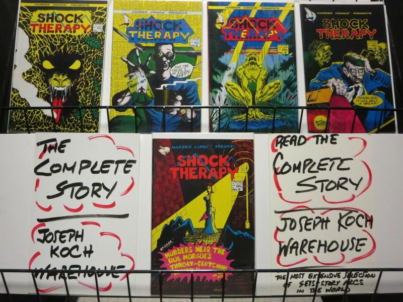 SHOCK THERAPY (1986 HARRIER) 1-5 this is therapy? COMICS BOOK