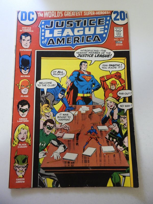 Justice League of America #105 (1973) VG/FN Condition