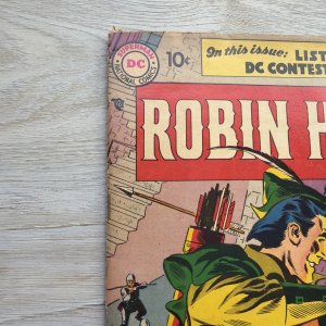 Robin Hood #9 1957 DC VG